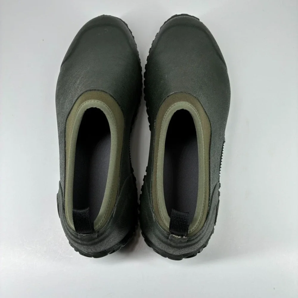 Muck Boots Muckster II Low Men's US 12 Moss Green Waterproof Outdoor Garden Shoe